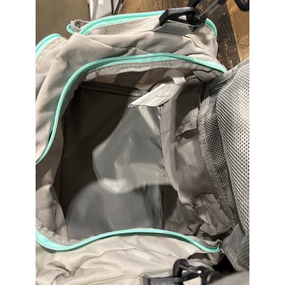 Cabela's Light Travel Duffel Bag- Gray/Mint - Picture 9 of 9